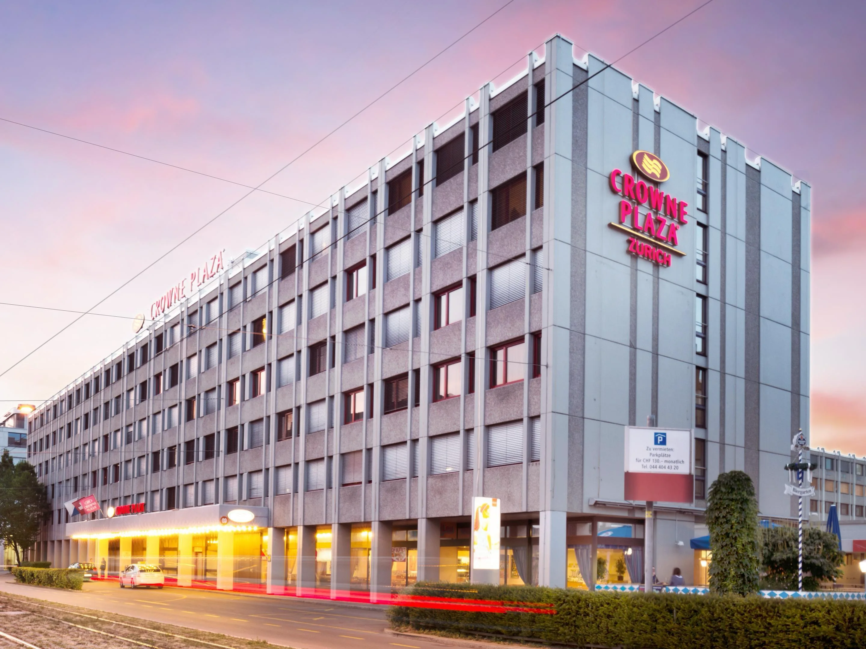 Exterior of Crowne Plaza Zurich
