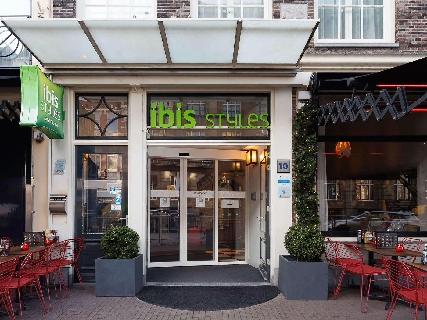 Exterior of Ibis Styles Amsterdam Central Station