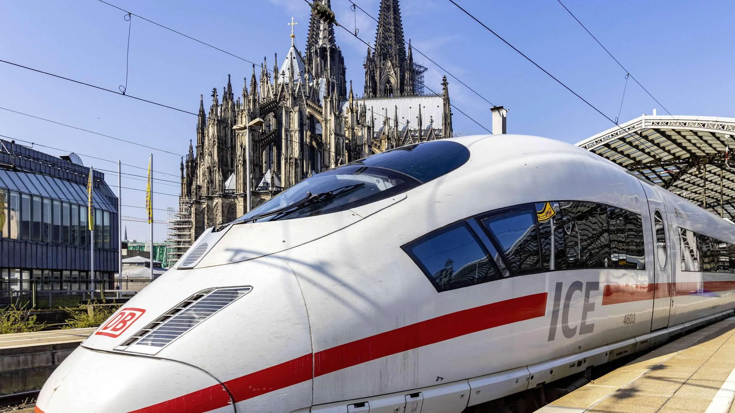 European train journey from Amsterdam to Cologne