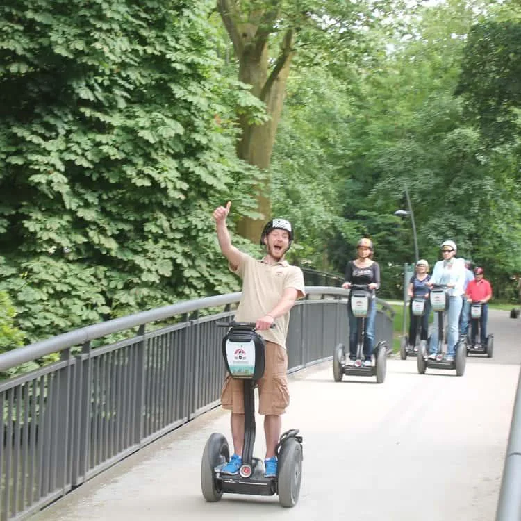 Segway tour experience in Frankfurt