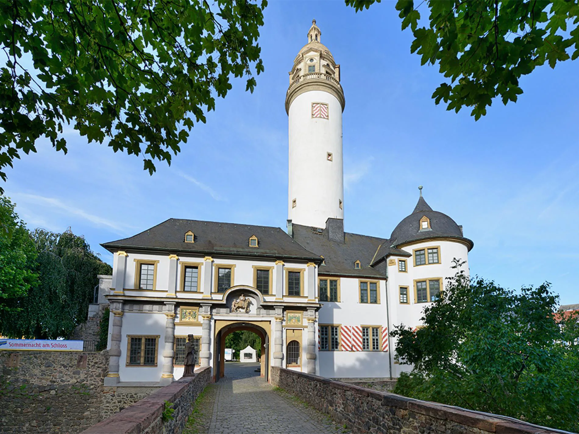 Historic Höchst Castle in Frankfurt