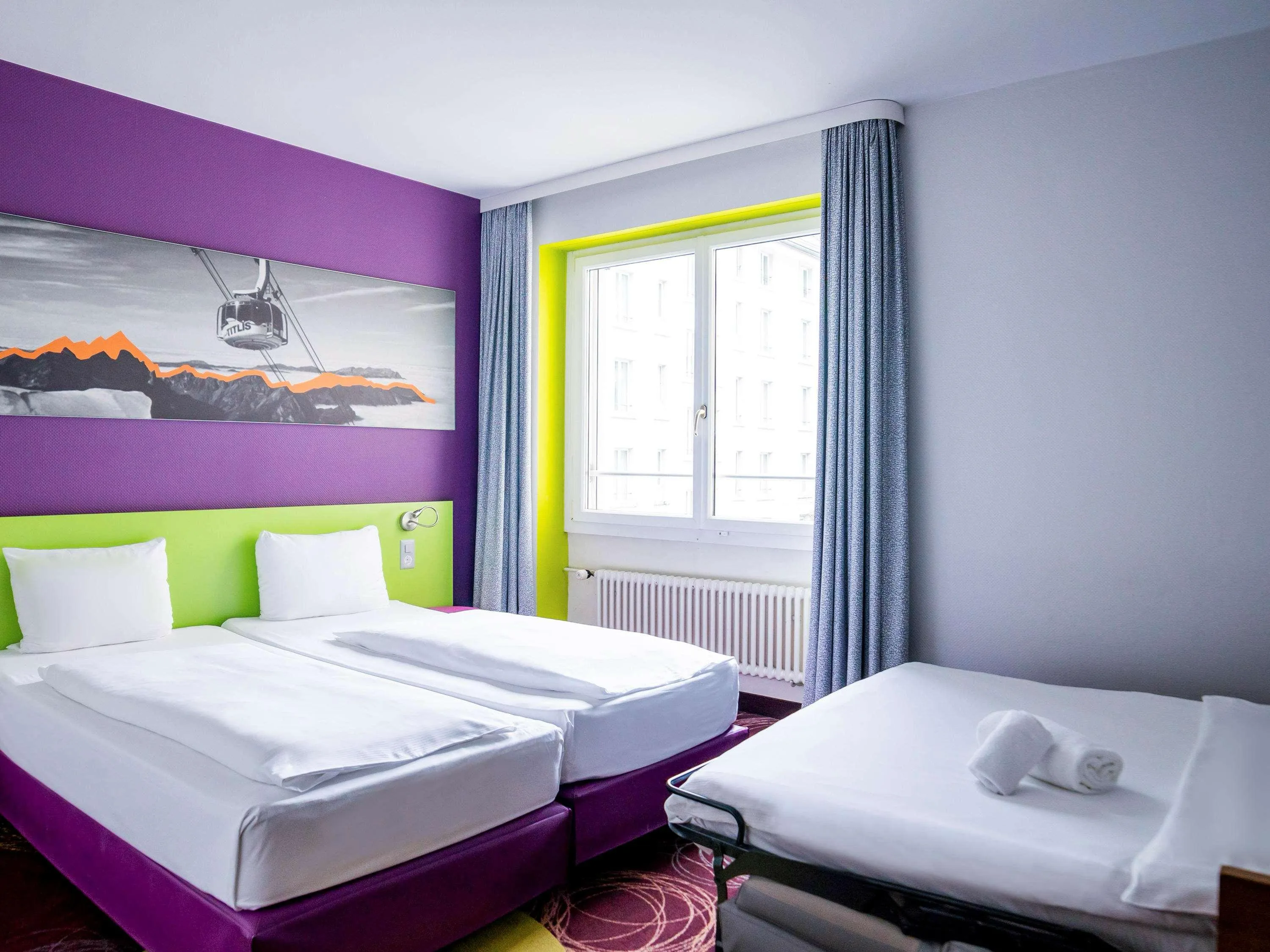 Standard guest room at Ibis Styles Luzern City