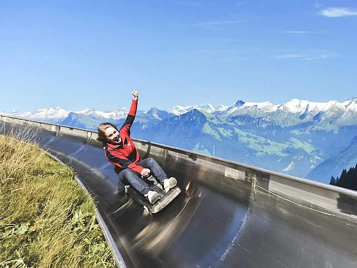 Fräkigaudi summer toboggan run on Mount Pilatus