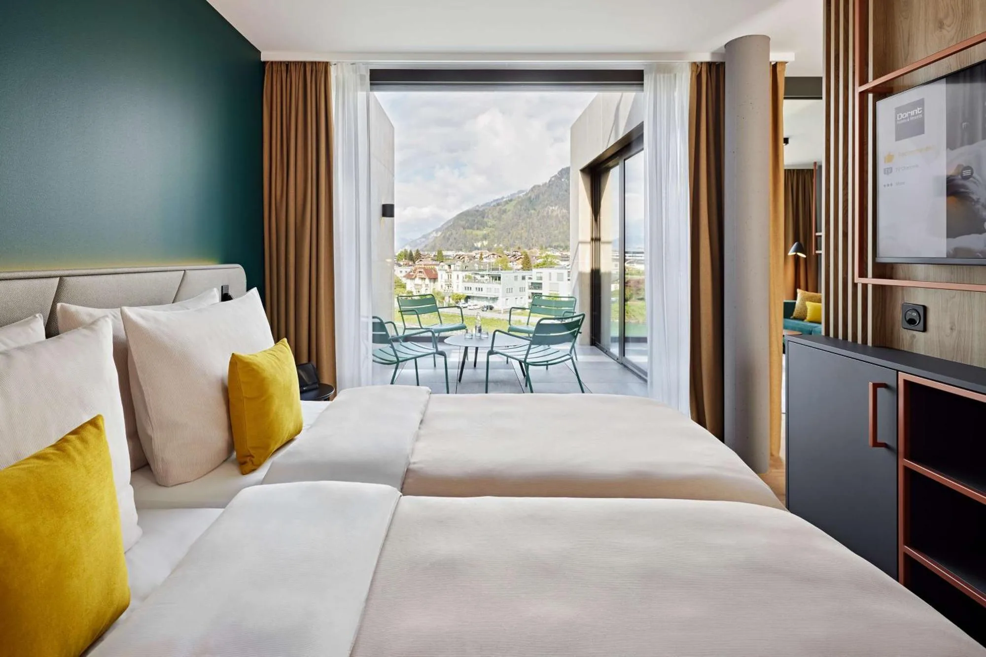 Guest room at Essential by Dorint Interlaken