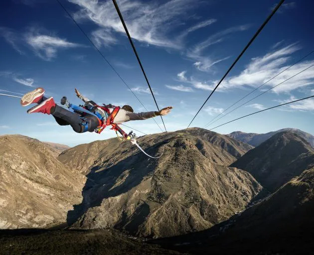 Nevis Canyon adventure area near Queenstown