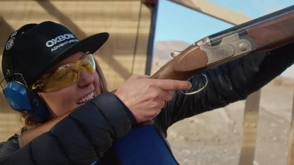 Clay bird shooting experience at Oxbow Adventure Co