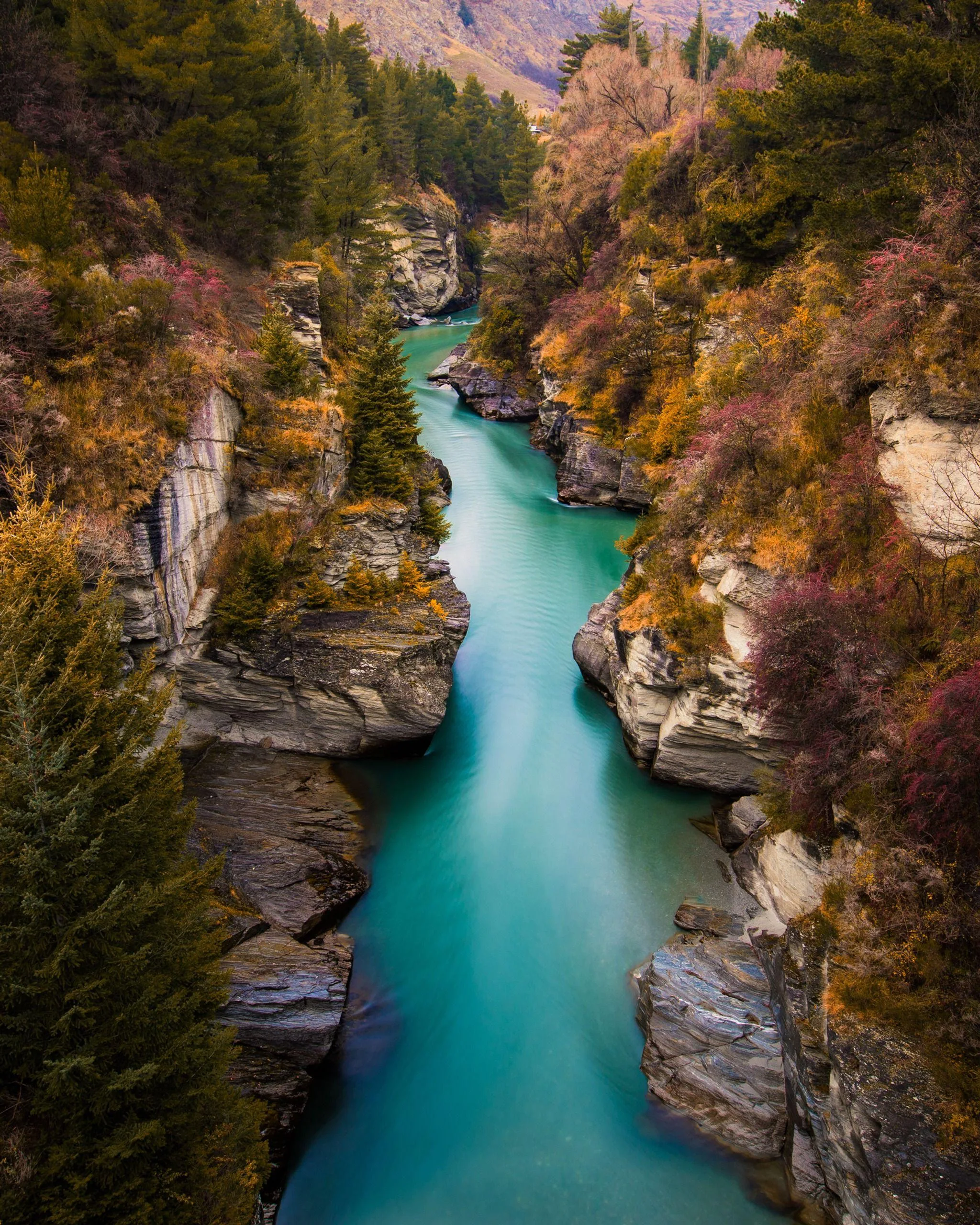 Spectacular Shotover River Canyon near Queenstown